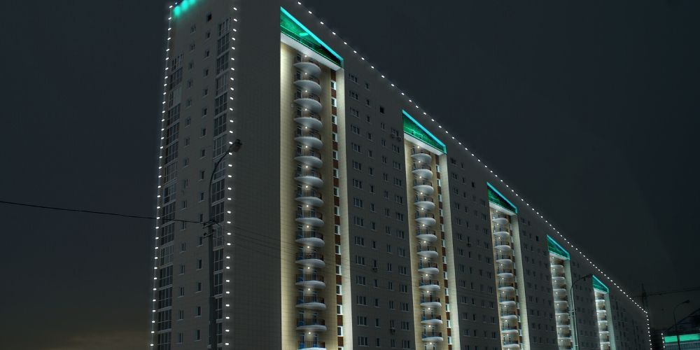 Сферы использования светодиодного освещения